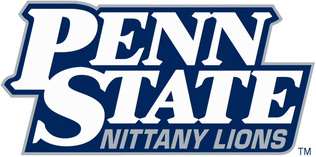 Penn State Nittany Lions 2001-2004 Wordmark Logo t shirts DIY iron ons